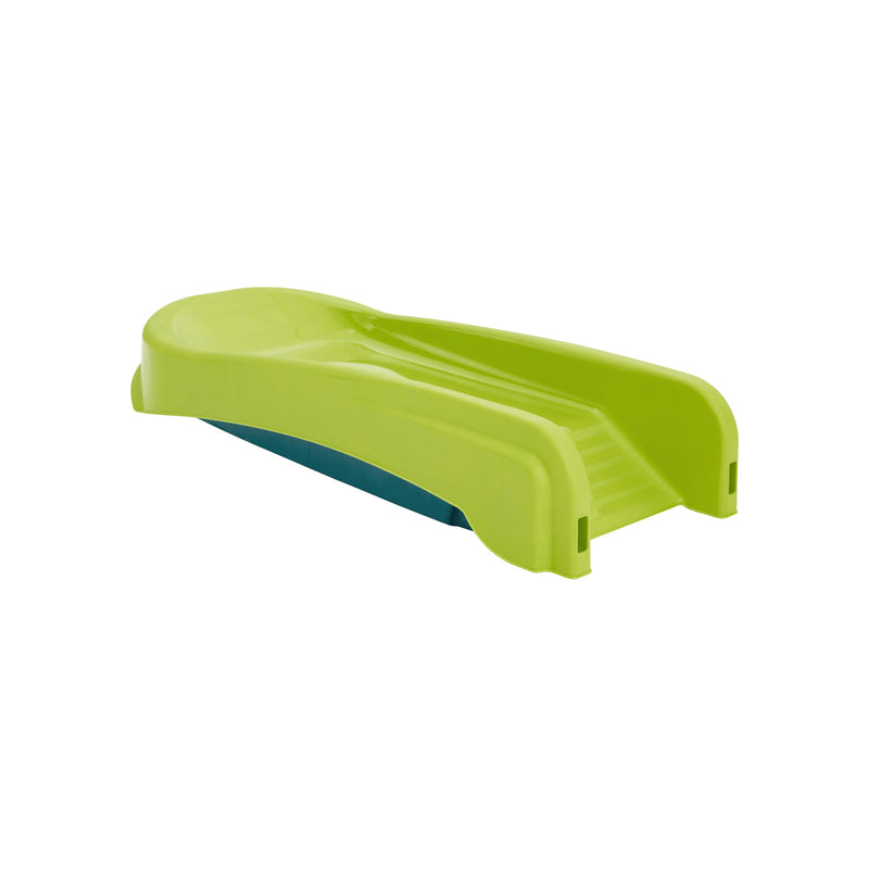 Palplay Junior Folding Slide for Toddlers and Children 18 Months + Kids Outdoor Play Equiptment. Ideal First Slide for Toddlers and Young Children, Green/Blue