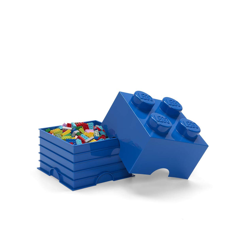 Lego 4003 Storage Brick 4 Medium Blue