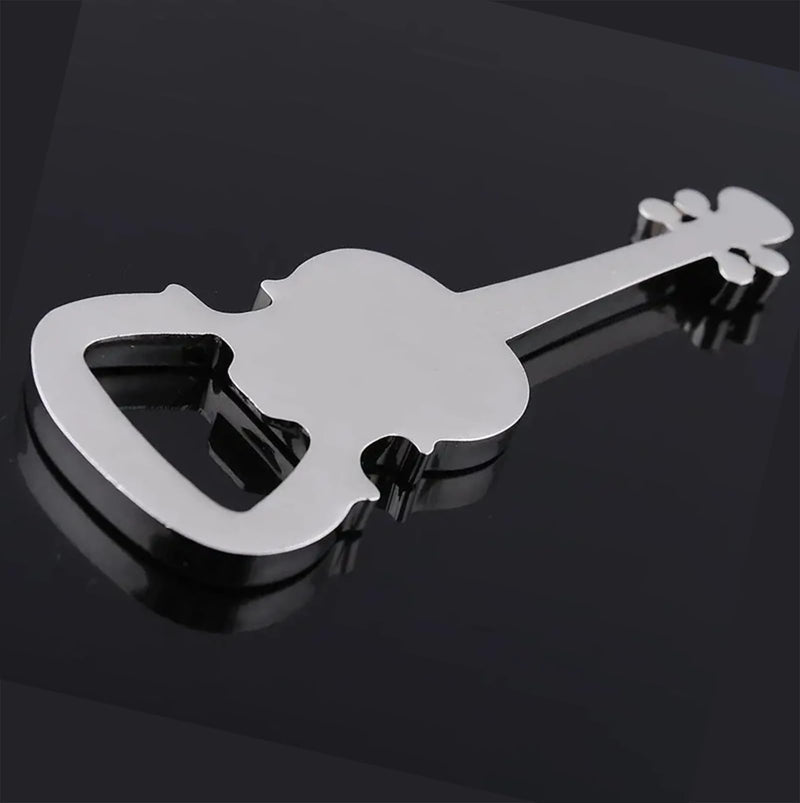 Guitar Gifts Bottle Opener Personalised Home Kitchen with Music Lover Bar Soda Water Beer Multifunctional Tool Party Accessories Metal Gifts Gadgets Novelty Bottle Openers for Men Bartender Waiters