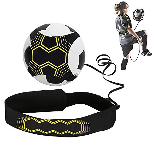 ONEVER Football Kick Trainer - Football Training Equipment, Soccer Solo Skill Practice Training Aid, Training Aid Football Skills Improvement for Kids Adults Football Gifts for Boys - Gift Guide