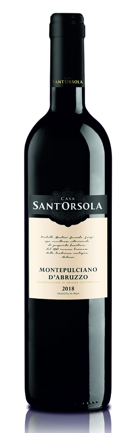 Sant'Orsola Barolo D.O.C.G. + Chianti D.O.C. + Montepulciano D.O.C. d'Abruzzo Italian Red Wine Giftbox - Luxury Red Wine - Gifts for Women - Mum - 3 x 750 ml