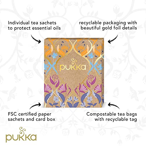 Pukka Herbs | Premium Organic Herbal Tea Selection Gift Set Box | Ideal Gifts For Women & Men Christmas, Birthday, Anniversary & Self-Care | Eco-Friendly Selection | 45 Tea Bags | 9 Delicious Flavours - Gift Guide