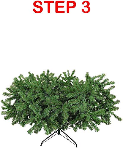 Abaseen 7ft Artificial Christmas Tree Xmas Pine Tree with Solid Metal Legs Perfect for Indoor and Outdoor Holiday Decoration (Green, 7FT) - Gift Guide