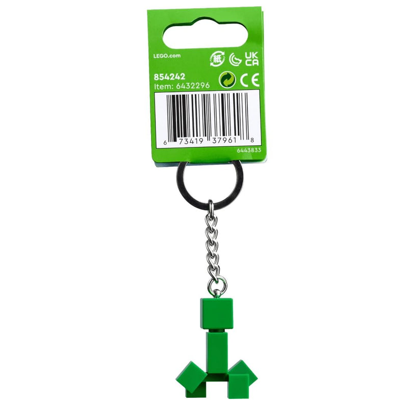 LEGO The Minecraft Creeper Keyring (854242), Green, S