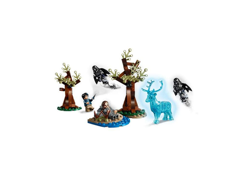 LEGO 75945 Harry Potter Expecto Patronum Set with 4 Minifigures and Patronus Stag Figure