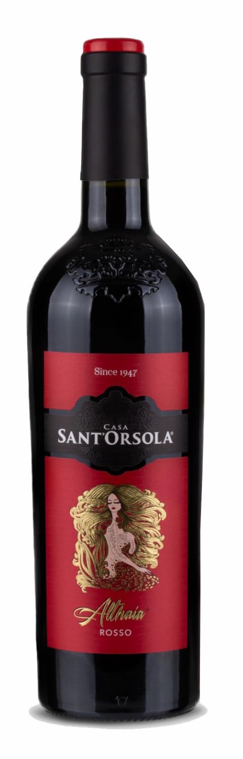 Sant'Orsola Althaia Gift Pack 1 Italian Red Wine + 1 Italian White Wine in recyclable tin box + 1 Colour Chalk - 2X750ml