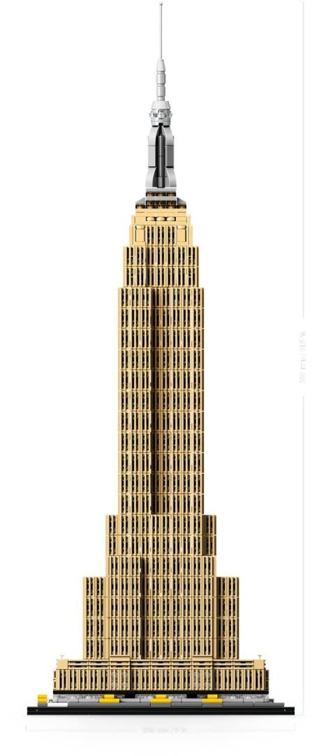 LEGO 21046 Architecture Empire State Building New York Landmark, Creative Activity, Collectible Model Kits for Adults to Build, Home Decor Gift Idea