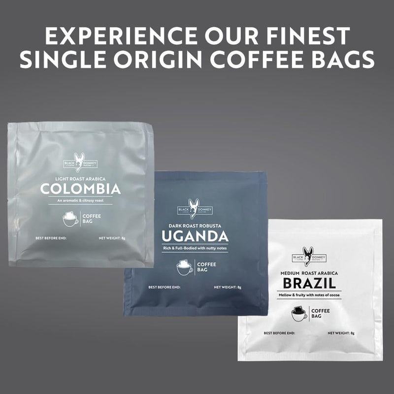 Coffee Bags Tasting Collection Set | Coffee Gift Set | Selection of Finest Single Origin Specialty Coffees | 15 Bags | Hamper Style Letterbox Gift Idea for Him & Her - Gift Guide