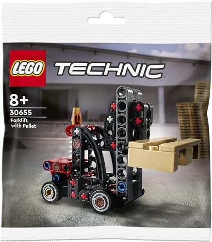 LEGO Technic Forklift Truck With Palette Polybag Set 30655