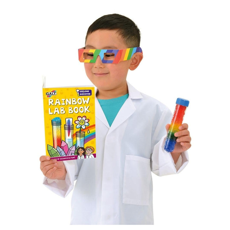 Galt Rainbow Lab - Explore & Discover Childrens Science Kit - 12 Science Experiments for Kids, Colourful Crystals - STEM Toys & National Curriculum Compatible - Gifts for Boys & Girls Ages 5 + - Gift Guide