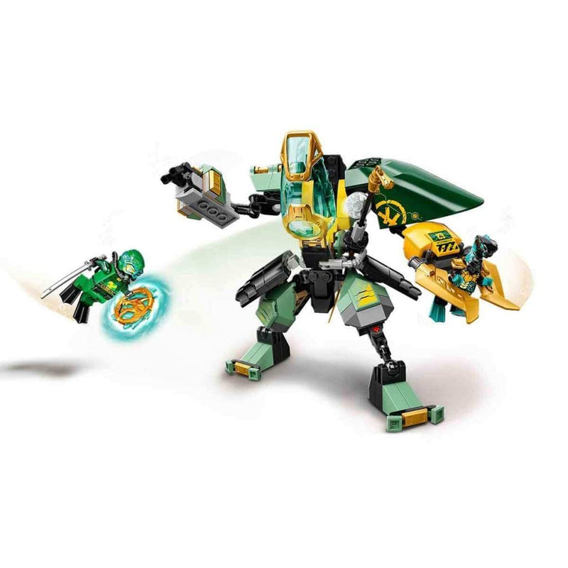 LEGO 71750 NINJAGO Lloyd’s Hydro Mech Action Figure Underwater Building Set, Ninja Toy with Lloyd Minifigure, Gifts for 7 Plus Year Old Boys and Girls