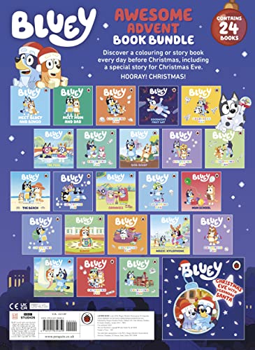 Bluey: Awesome Advent Book Bundle: An Advent Calendar - Gift Guide