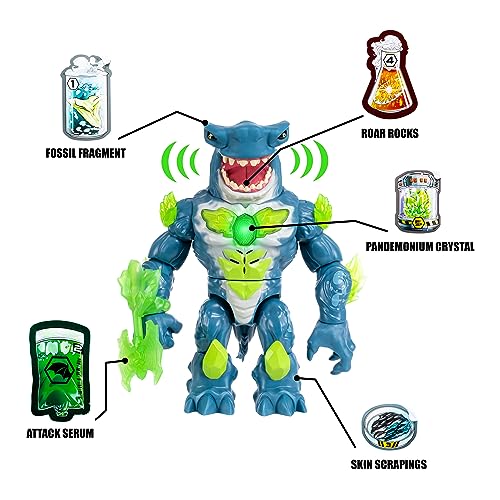 Beast Lab - Shark Beast Creator - Add Ingredients And Follow The Experiment's Steps To Create Your Beast! With Real Bio Mist And 80+ Lights, Sounds And Reactions