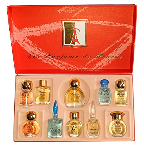 Charrier Parfums - 10 Eaux de Parfum Luxurious Gift Box - 52.7 ml / 1.78 FL.Oz - Made in Provence, France