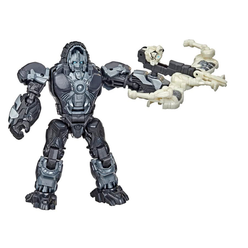 Transformers: Rise of the Beasts Film Beast Alliance Beast Weaponizers 2-Pack Optimus Primal Toy, 6 and Up, 12.5 cm