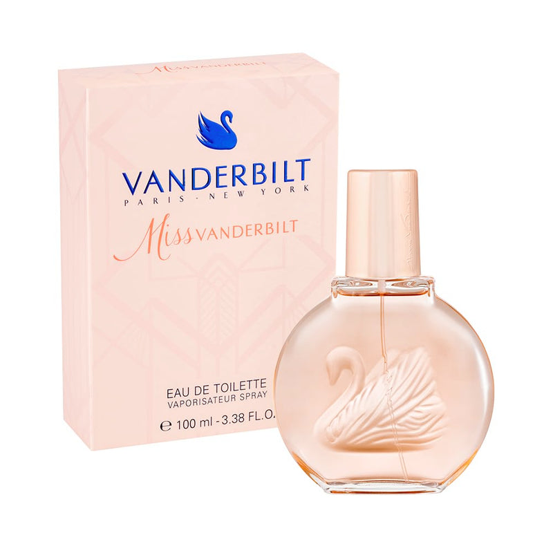 Miss Vanderbilt Eau De Toilette 100ml Spray, Floral Female Perfume, Fragrance For Women, Eau De Toilette For Women, Romantic Womens Perfumes - Genuine Gloria Vanderbilt Perfume for Women