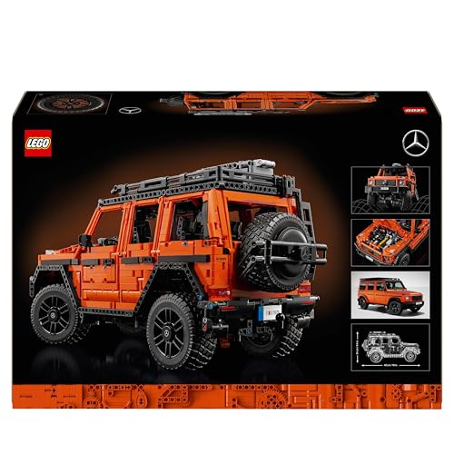 LEGO Technic Mercedes-Benz G 500 PROFESSIONAL Line Building Set, Model Car Kit for Adults to Build, Collectible 4X4 Off-Road Vehicle, Gift for Men, Women, Him or Her 42177