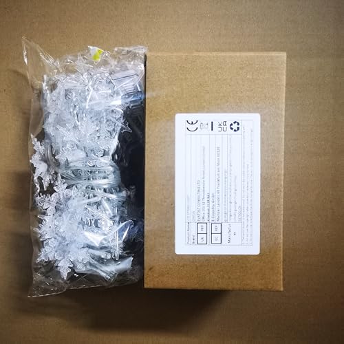 OAICIA LED Curtain String Lights, 96 LED 3.5M Fairy Snowflake Lights, Christmas Lights 4 Flashing Modes,Waterproof Light for Christmas Window, Garden, Party, Patio Decoration - Gift Guide