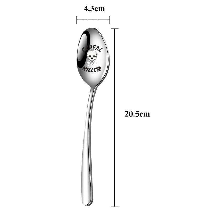 Cereal Killer Spoon Christmas Party Bag Fillers Kids Boy Girls Stocking Eve Box Toy Novelty Gift Fun Eve Boexes Present Idea Unusual Teeneager Son Daughter Fun Funny Birthday for Kids - Gift Guide
