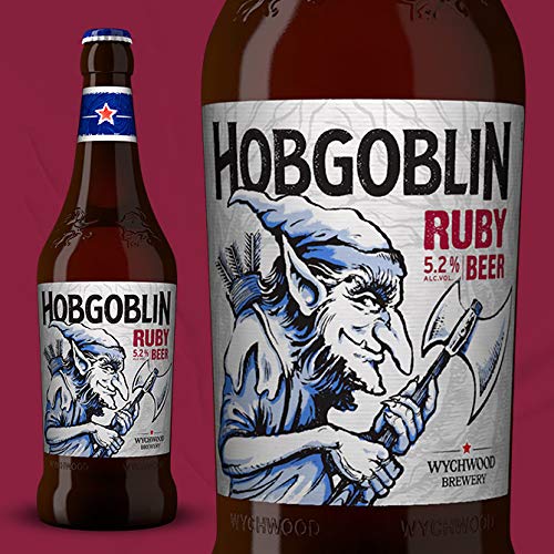 Wychwood Hobgoblin Ale Gift Set - Ruby, Gold & IPA - Birthday Gifts for Men, Beer Gifts for Men, Craft Beer, Craft Beer Gift Set, Gift Hampers for Men, Beer Thank You Gifts for Men - Gift Guide