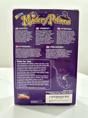 DECOHOME Mystery Potions Kit for Kids, 20 Magic Mix Wizard Potion Bottles, Craft Toys Creative Christmas Birthday Gifts for Boys & Girls Age 6 7 8 9 10+ - Gift Guide