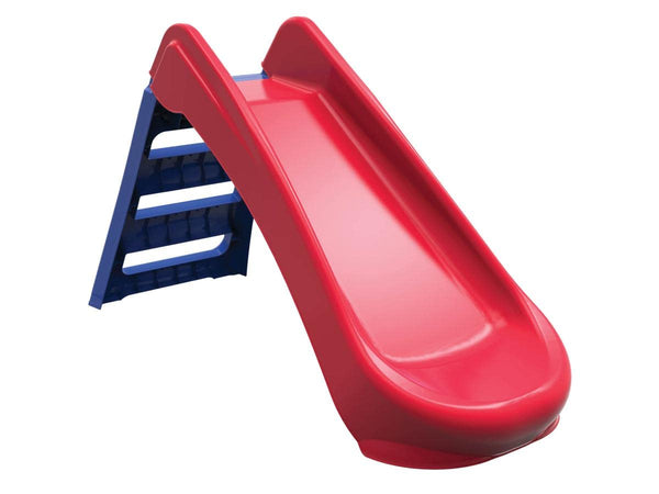 Palplay 907184 Red Junior Folding Slide Blue | Indoor & Outdoor Use | 18 Months +| No Assembly Required, One Size