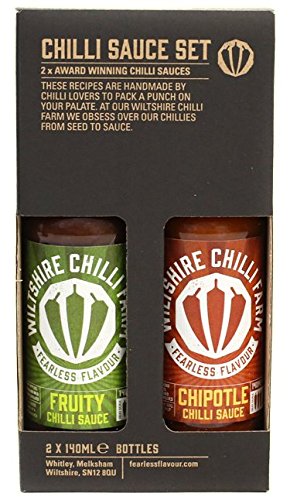 Wiltshire Chilli Farm Chipotle Chilli and Mango Chilli Hot Sauce Set(Pack Of 1) - Gift Guide