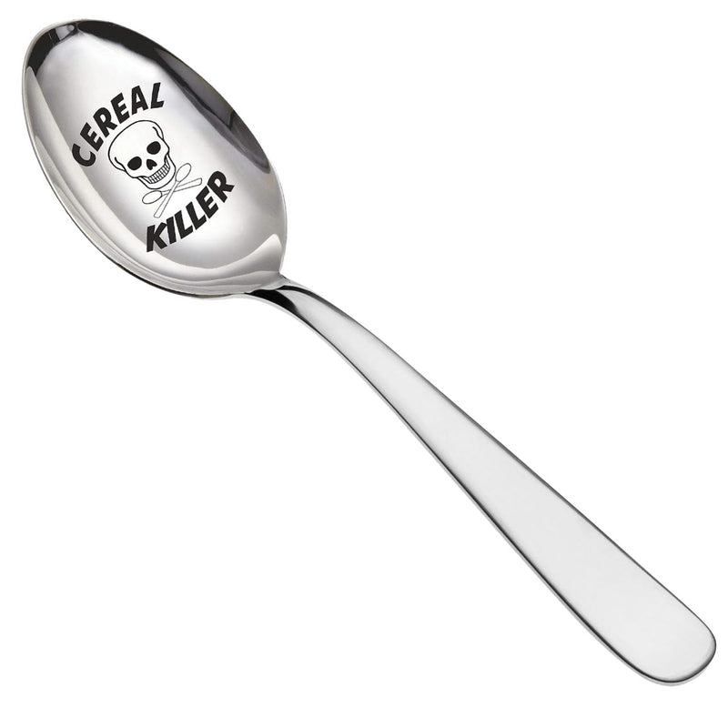 Cereal Killer Spoon Christmas Party Bag Fillers Kids Boy Girls Stocking Eve Box Toy Novelty Gift Fun Eve Boexes Present Idea Unusual Teeneager Son Daughter Fun Funny Birthday for Kids - Gift Guide