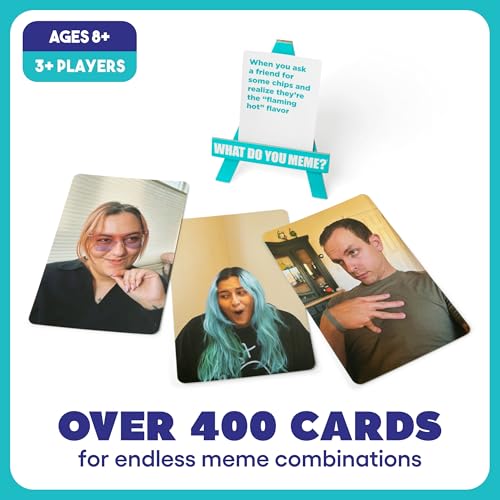 WHAT DO YOU MEME? Family Edition - The Hilarious Family Party Card Game For Meme Lovers