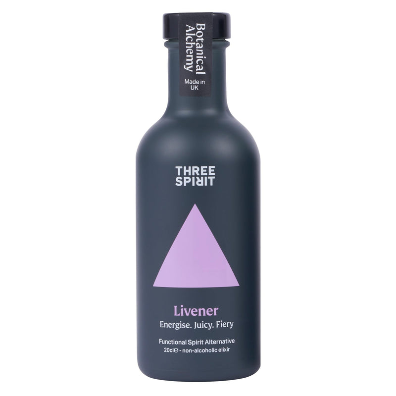Three Spirit Non-Alcoholic Alternative Spirits - Starter Gift Set | Choose Your Mood For Every Occasion | With Adaptogens & Nootropics | Livener, Elixir & Nightcap | Award Winning Gluten Free & Vegan