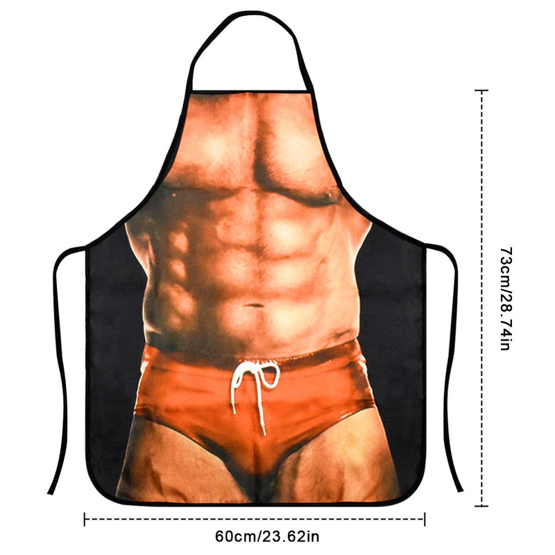 Funny Aprons for Men Secret Santa Gifts Novelty Apron Mens Gifts for Christmas Birthday Valentine Creative Novelty Gifts for Dad/Husband/Boyfriend/Him Gifts for Men Who Have Everything