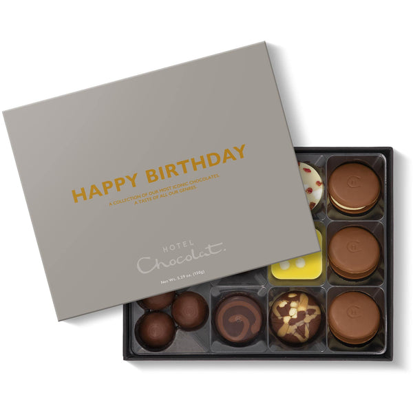 Hotel Chocolat - Happy Birthday Signature, White, 150g - Gift Guide