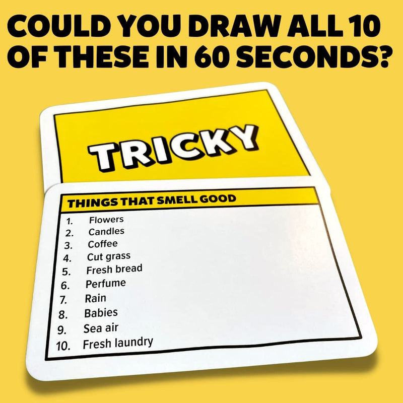 Six Second Scribbles: The frantically fast and fantastically fun drawing game | A family friendly party game for children, teens and adults (Six Second Scribbles)