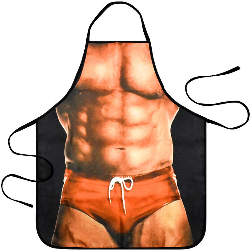 Funny Aprons for Men Secret Santa Gifts Novelty Apron Mens Gifts for Christmas Birthday Valentine Creative Novelty Gifts for Dad/Husband/Boyfriend/Him Gifts for Men Who Have Everything