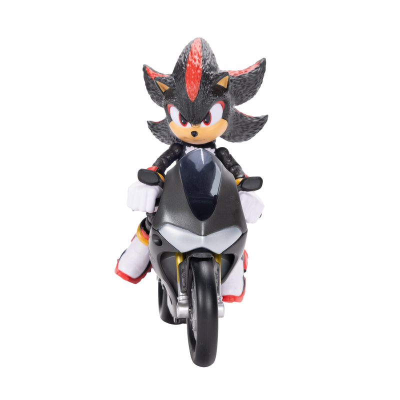 Jamakie 424064 (motorcycle) Sonic 3 Movie-5" Figure w/Vehicle (mortorcycle), C