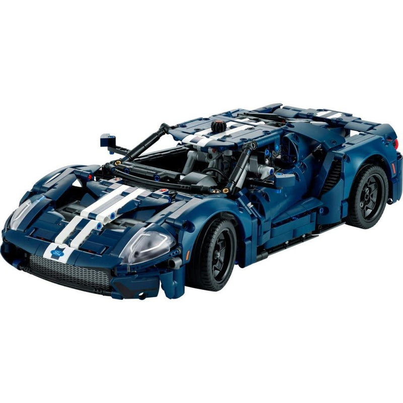 LEGO Technic 2022 Ford GT Car Model Kit for Adults to Build, 1:12 Scale Supercar with Authentic Features, Advanced Building Set, Collectible Gift For Men & Women 42154