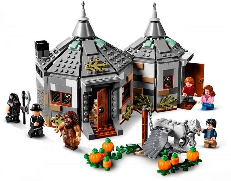 LEGO Harry Potter and The Prisoner of Azkaban Hagrid’s Hut: Buckbeak’s Rescue 75947 Building kit, New 2019 (496 Pieces)