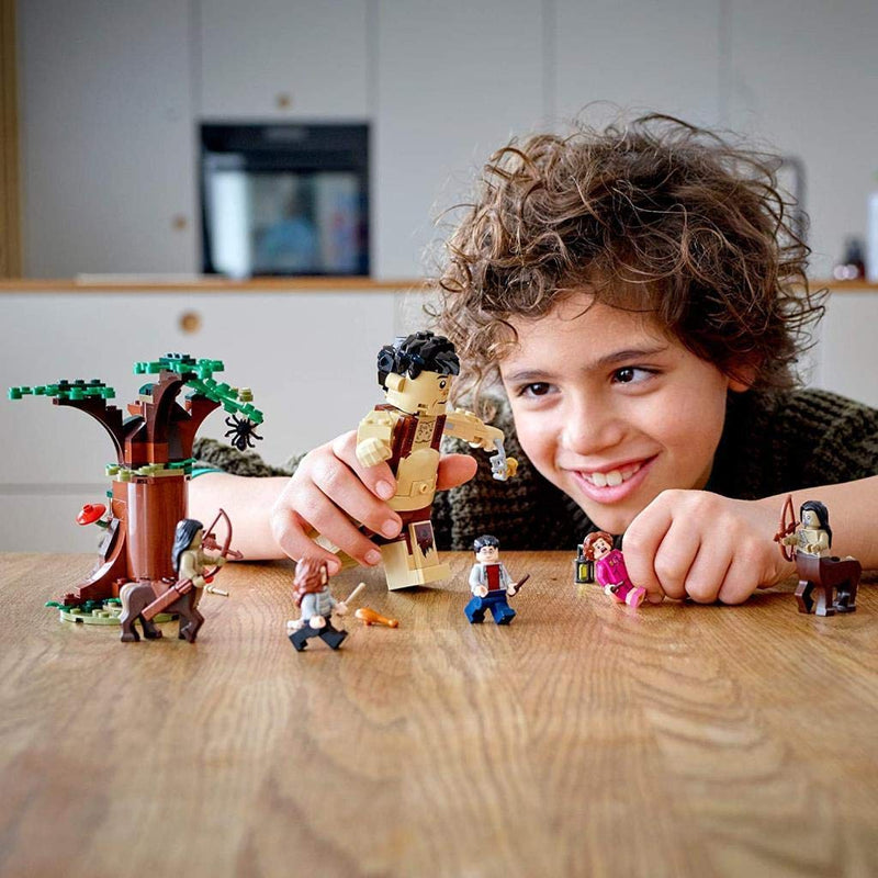 LEGO 75967 Harry Potter Forbidden Forest: Umbridge’s Encounter Building Toy, Set with Giant Grawp and 2 Centaur Figures
