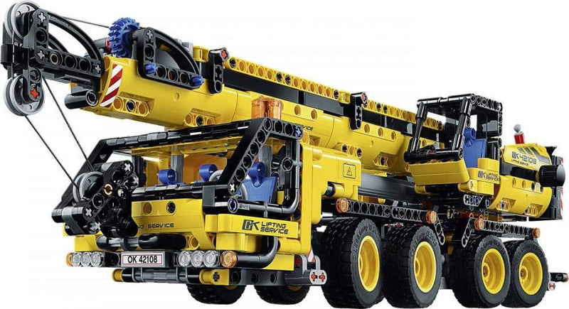 LEGO Technic Mobile Crane 42108 Building Kit, A Super Model Crane to Build for Any Fan of Construction Toys, New 2020 (1,292 Pieces)