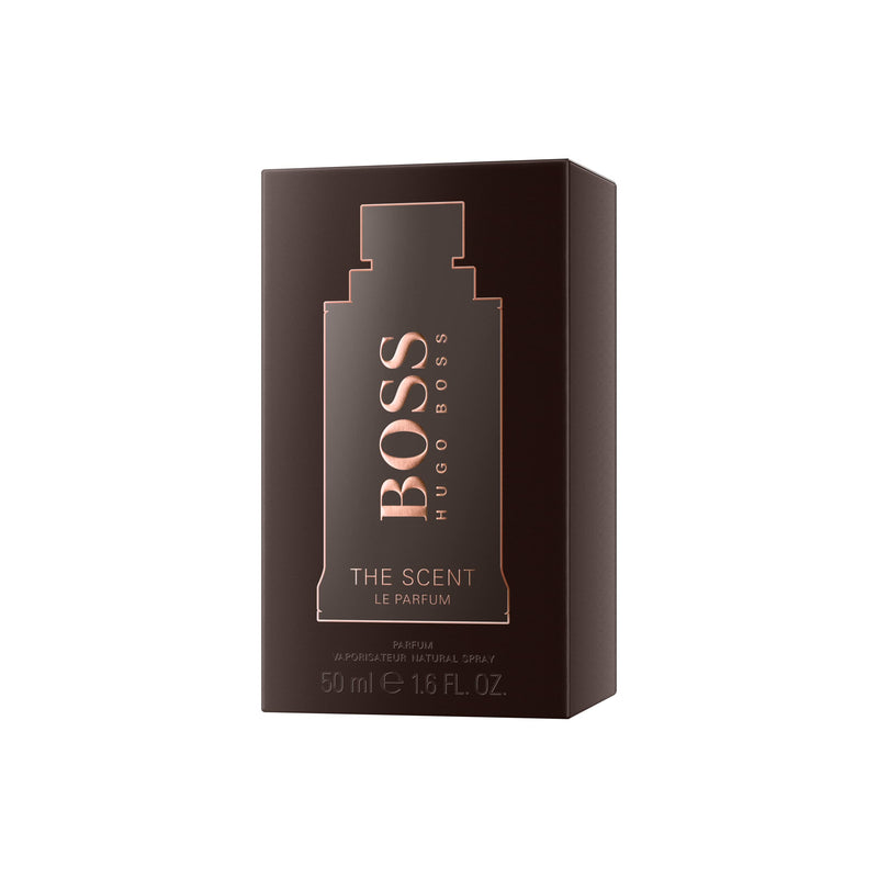 BOSS The Scent - Le Parfum for Him - Ambery Fragrance With Notes Of Ginger & Maninka Fruit, Iris and Leather Accord - High Longevity - 50ml (Packaging May Vary)