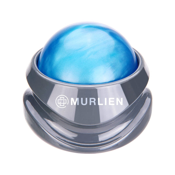 MURLIEN Massage Roller Ball, Tight and Sore Muscles Relief, Manual Massager, Alleviating Shoulder, Arms, Back, Legs, Calves or Muscle Tension - Blue