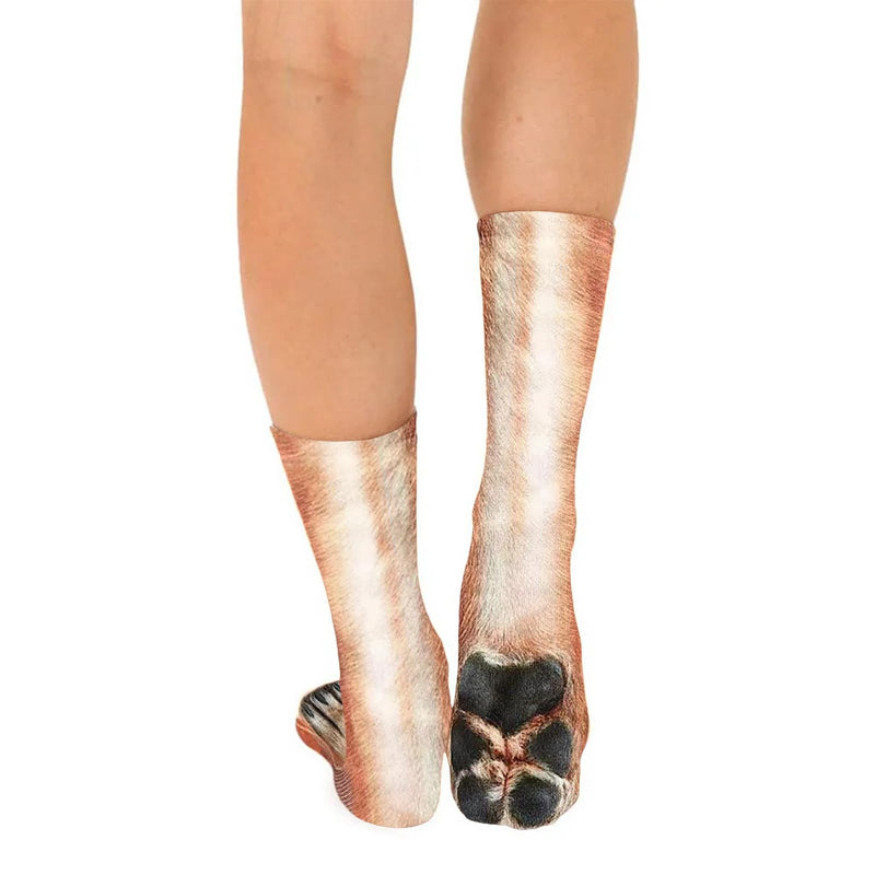 Funny Gifts for Women Men Funny Dog Paw Socks Dog Lovers Gifts Novelty Socks Chihuahua Gifts Cocker Spaniel Gifts for Women