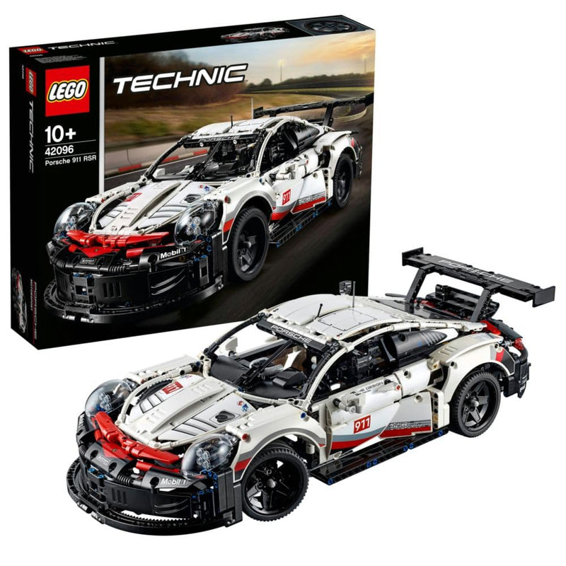 LEGO Technic Porsche 911 RSR Race Car Model Building Kit, Advanced Replica, Exclusive Collectible Set, Gift for Kids, Boys & Girls 42096