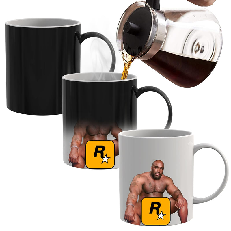 Funny Gifts for Men Women,Christmas Secret Santa Gifts for Men Him,Funny Heat Transition Mug,Mens Gifts for Christmas,Novelty Gifts for Men Friends on Christmas Birthday Anniversary - Gift Guide