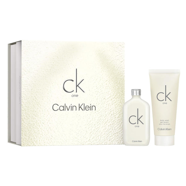 Calvin Klein Unisex's 2 Piece CK One Giftset including an Eau de Toilette 50ml and Shower Gel 100ml