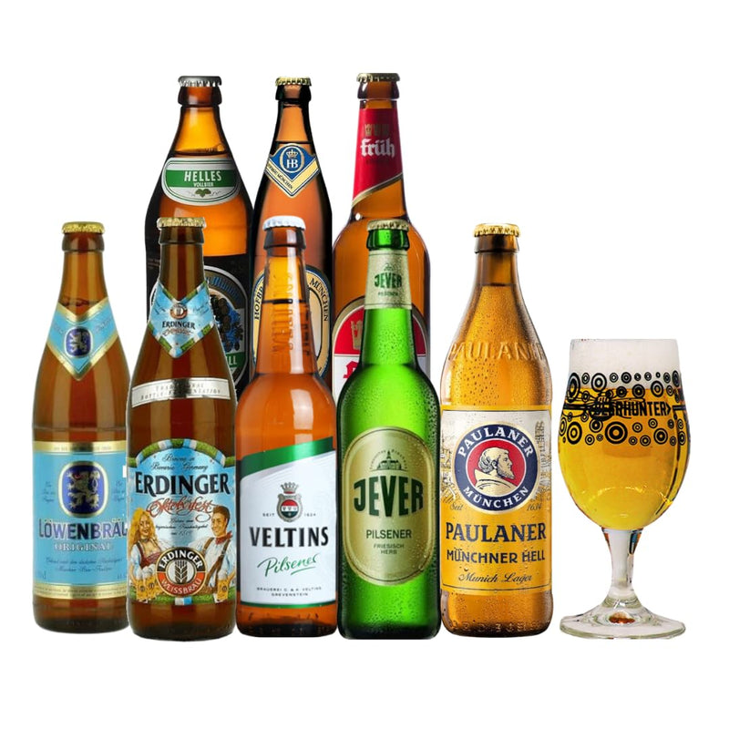 German Breweries Craft Beer 8 Pack Selection 500ml Bottles - German Premium Selection from Bavaria, Gifts For Him, For Her, Christmas, Birthday's, Father's Day