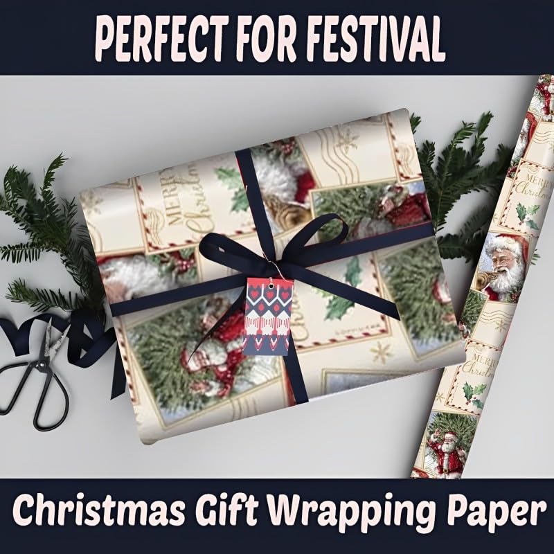 D DIRECT MART THE QUALITY SERVICE YOU EXPECT Wrapping Paper Roll - Pack of 4 x 7M - Recyclable Eco-Friendly Durable Multipurpose Assorted Design Wrapping for Festival Birthday Wedding Party Present - Gift Guide