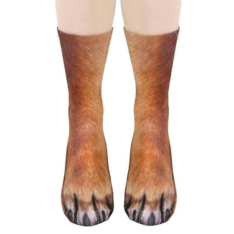 Funny Gifts for Women Men Funny Dog Paw Socks Dog Lovers Gifts Novelty Socks Chihuahua Gifts Cocker Spaniel Gifts for Women