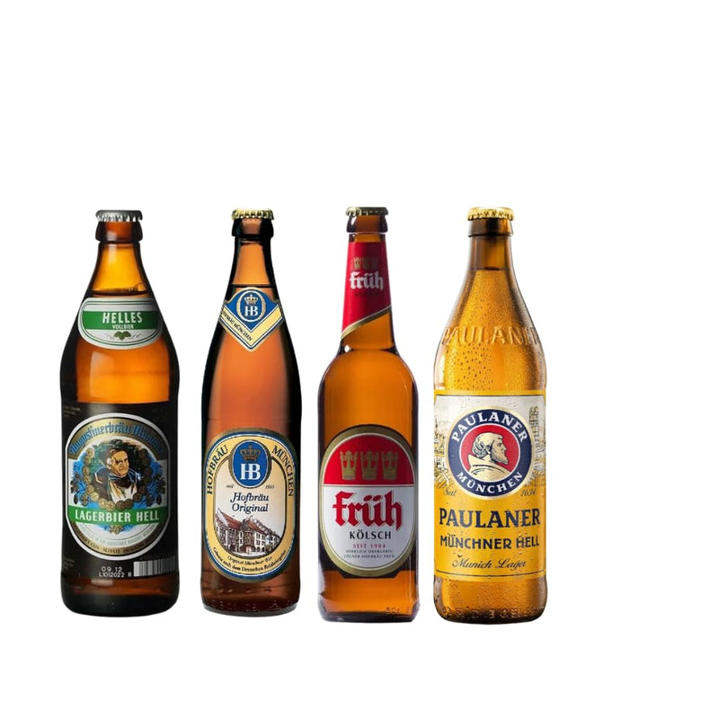 German Breweries Craft Beer 8 Pack Selection 500ml Bottles - German Premium Selection from Bavaria, Gifts For Him, For Her, Christmas, Birthday's, Father's Day