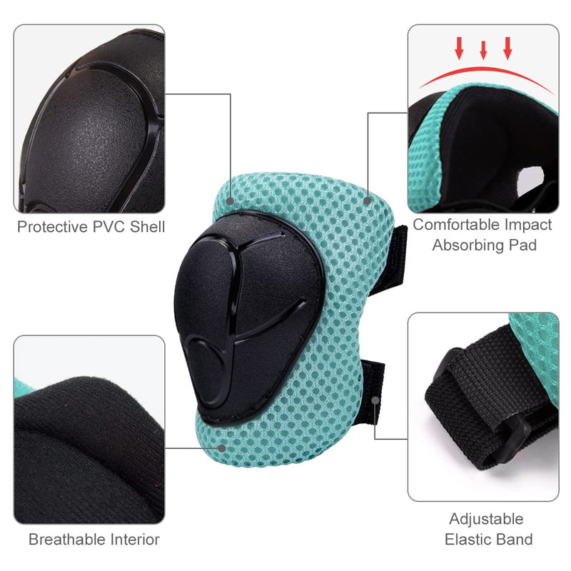 Kids Helmet Boys Girls Lightweight Bike Helmet for Cycling Scooter Skating, Multi-Sport Safety Toys 2 3 4 5 Years Old Children Cute Cartoon Adjustable Helmet (Blue Shark Sets)